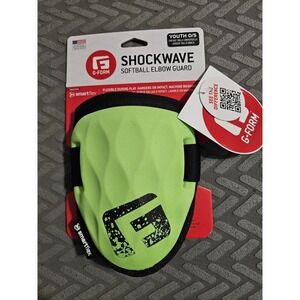 NEW G-Form Elite Speed Baseball Limited‎ Edition Elbow Guard Green- Youth OS